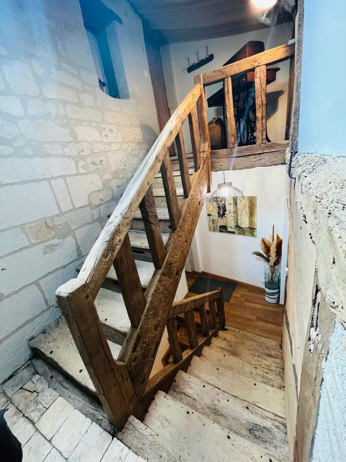 Chez Mimie Les Hotes Фонтевро л'Абе Екстериор снимка